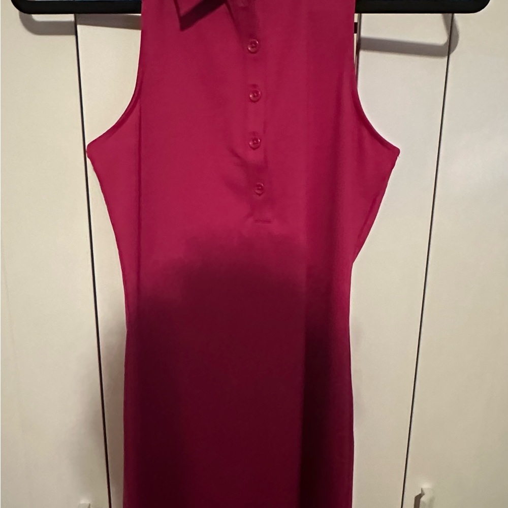 ALO Yoga Fuchsia Sleeveless Mini Dress